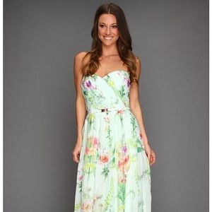 Serlant Wallpaper Floral Pleated Dress